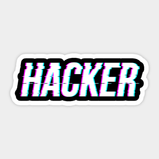 Hacker - Cyberpunk Sticker